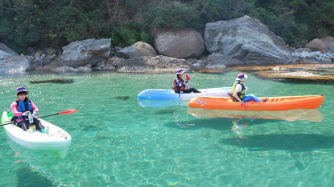 透明度抜群！【竹野浜でカヌー体験】スタンダードプラン☆